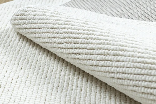 Dywan okrągły płaskotkany Casablanca Plus krem - wzór