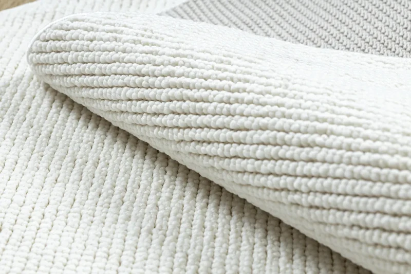 Dywan okrągły płaskotkany Casablanca Plus krem - wzór