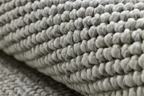 Dywan płaskotkany Casablanca Loom srebrny - struktura runa