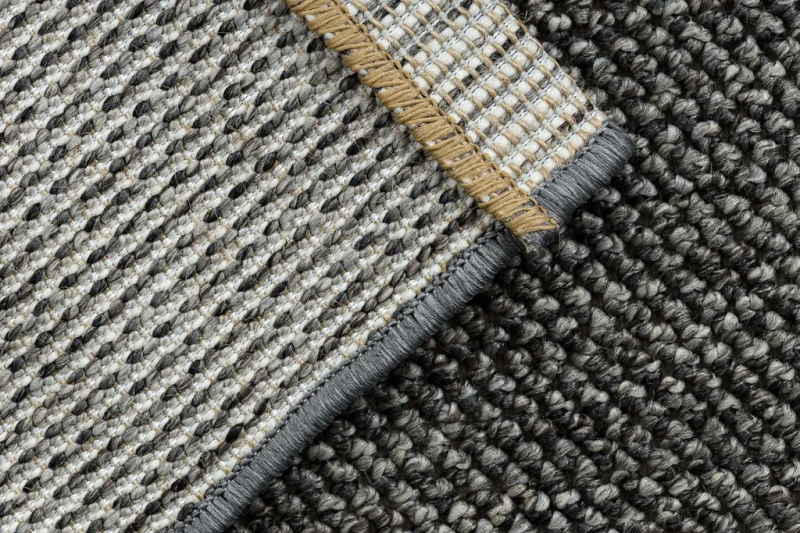 Dywan płaskotkany Casablanca Loom szary - spód