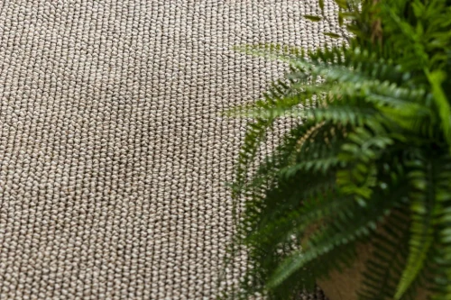 Dywan okrągły płaskotkany Casablanca Loom brąz - runo