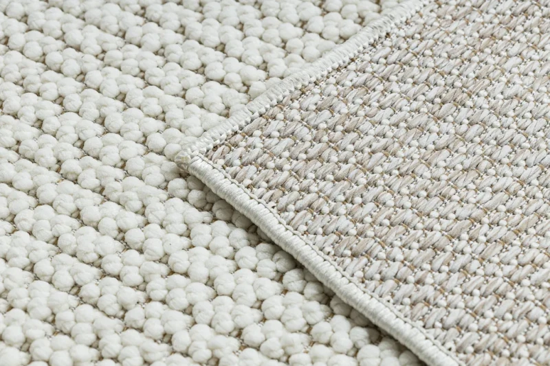Dywan płaskotkany Casablanca Loop biały - spód
