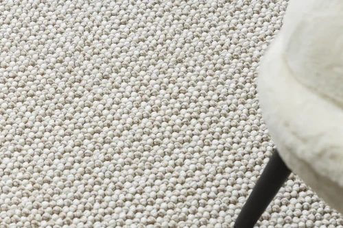 Dywan płaskotkany Casablanca Loop biało-beżowy - runo