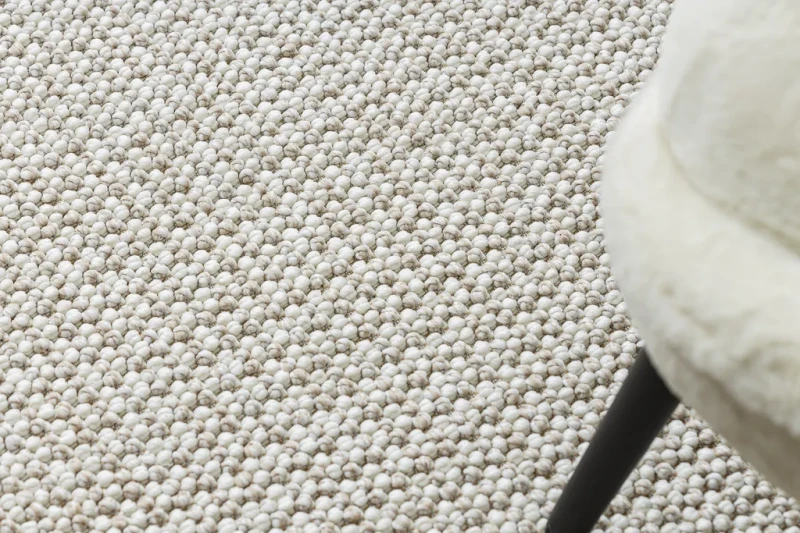 Dywan płaskotkany Casablanca Loop biało-beżowy - runo