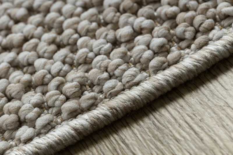 Dywan płaskotkany Casablanca Loop beżowy - brzeg