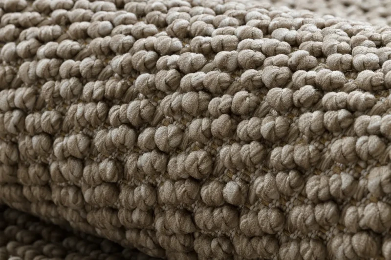 Dywan nowoczesny Casablanca Loop brązowy - splot