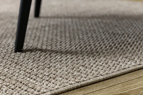 Dywan płaskotkany Casablanca Loop brązowy - brzeg