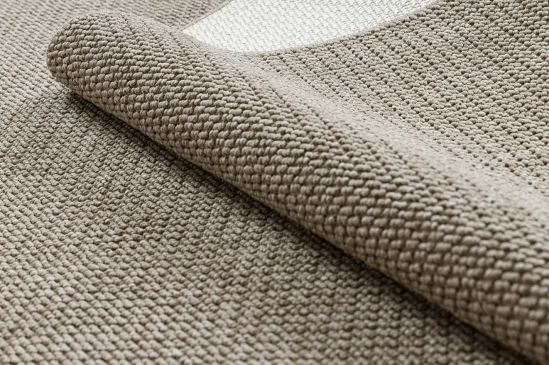 Dywan nowoczesny Casablanca Loop brązowy - wzór