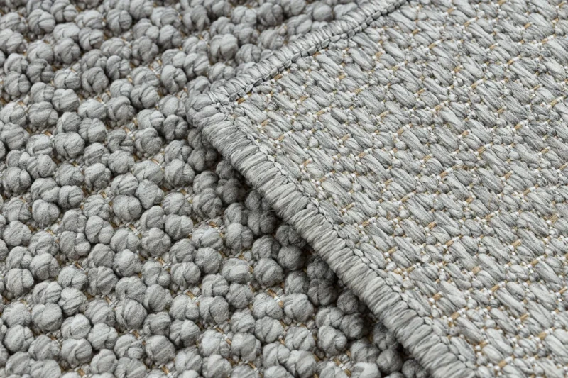 Dywan płaskotkany Casablanca Loop jasno-szary - splot