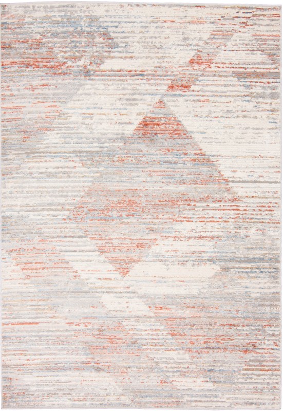 Dywan nowoczesny Portland G501C white/salmon