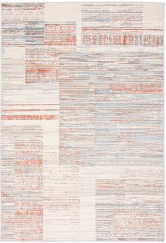 Dywan nowoczesny Portland Hik G498C white/salmon