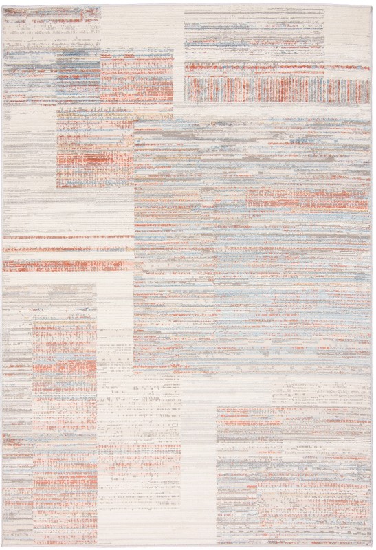 Dywan nowoczesny Portland Hik G498C white/salmon