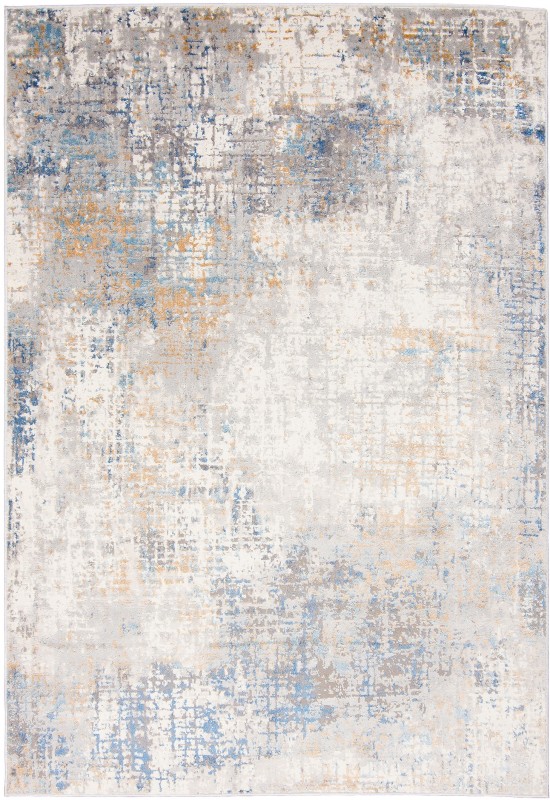 Dywan nowoczesny Portland Hil G512B white/d_blue