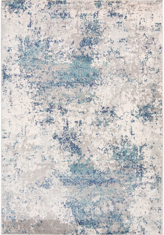 Dywan nowoczesny Denver Faa G029A white/dark blue