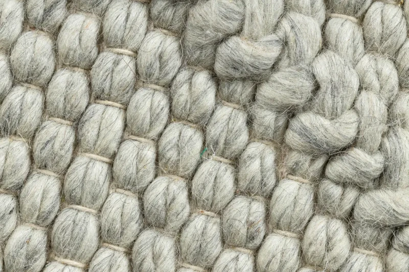 Dywan wełniany płaskotkany nowoczesny Tahar 99001C beż - runo