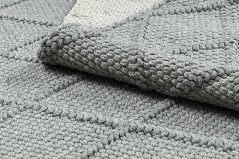 Dywan wełniany płaskotkany Tahar 99001G beż - runo