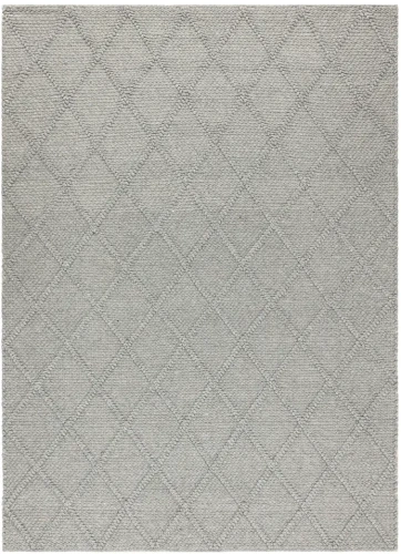 Dywan wełniany Tahar 99001G szary