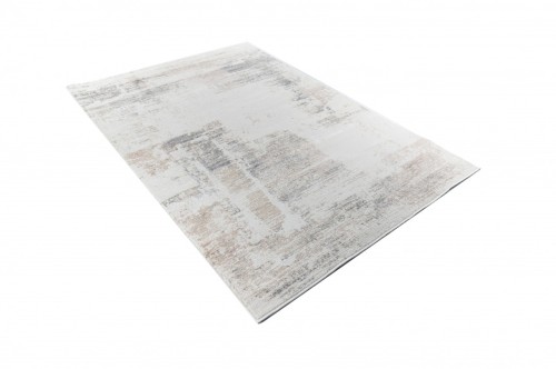 Dywan nowoczesny Pearl HbvR K89A shrnik cream  rzut z boku