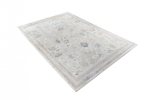 Dywan vintage Pearl Gzu RH72D white rzut z boku