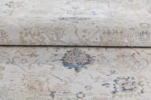 Dywan vintage Pearl Gzu RH72D white runo