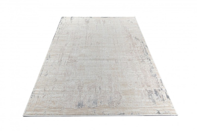 Dywan nowoczesny Pearl Hbv RK92A white  rzut z góry