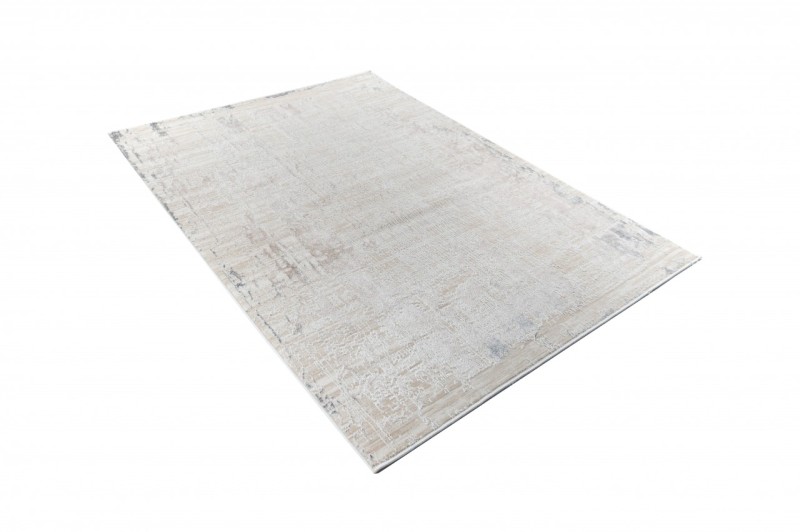 Dywan nowoczesny Pearl Hbv RK92A white  rzut z boku