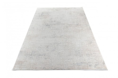 Dywan nowoczesny Pearl Hbv RK99A white rzut z góry