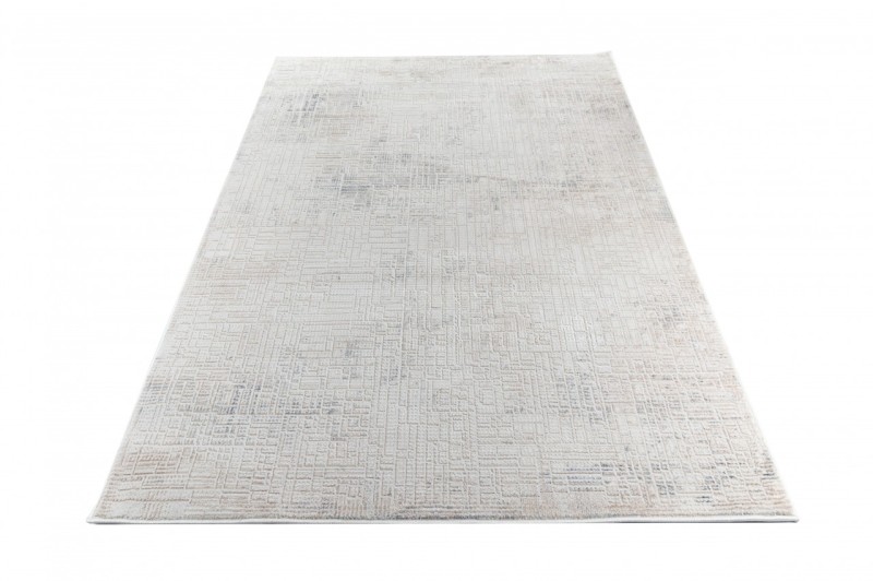 Dywan nowoczesny Pearl Hbv RK99A white rzut z góry