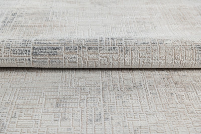 Dywan nowoczesny Pearl Hbv RK99A white runo