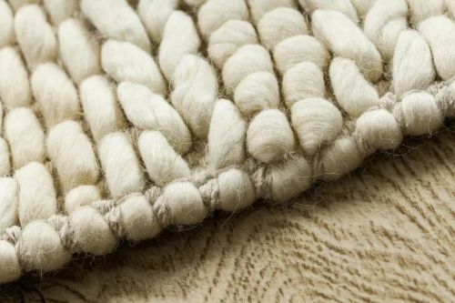 Dywan wełniany nowoczesny Tahar 99002B krem - brzeg