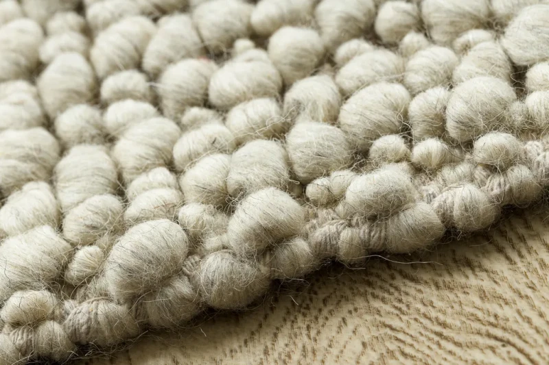 Dywan płaskotkany Tahar 99005B kremowo-szary -  brzeg