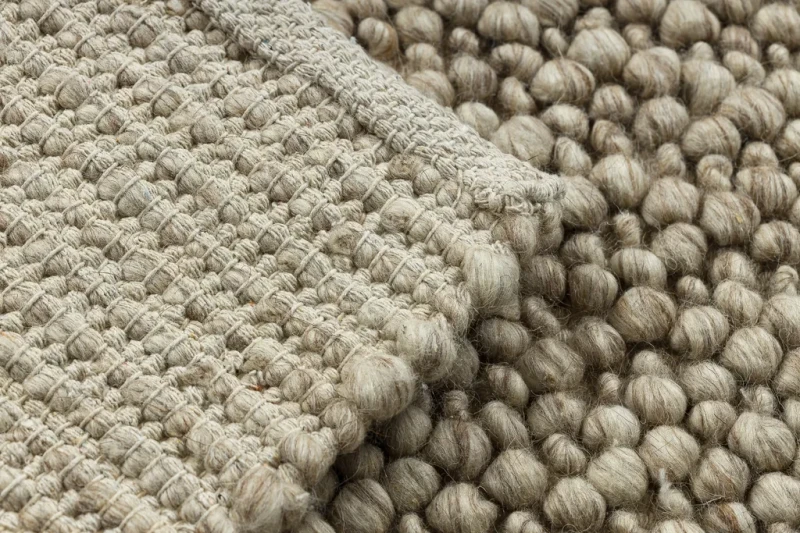 Dywan płaskotkany Tahar 99005C beżowy - spód