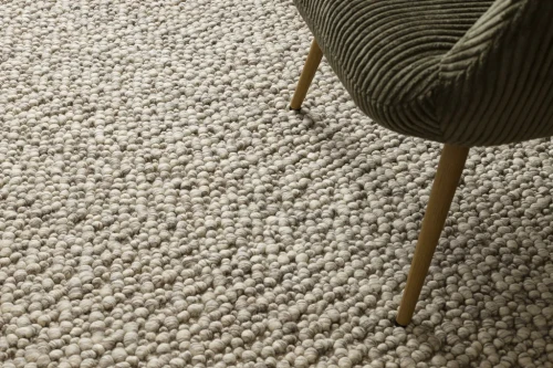 Dywan wełniany nowoczesny Tahar 99005G szaro-beżowy - wzór