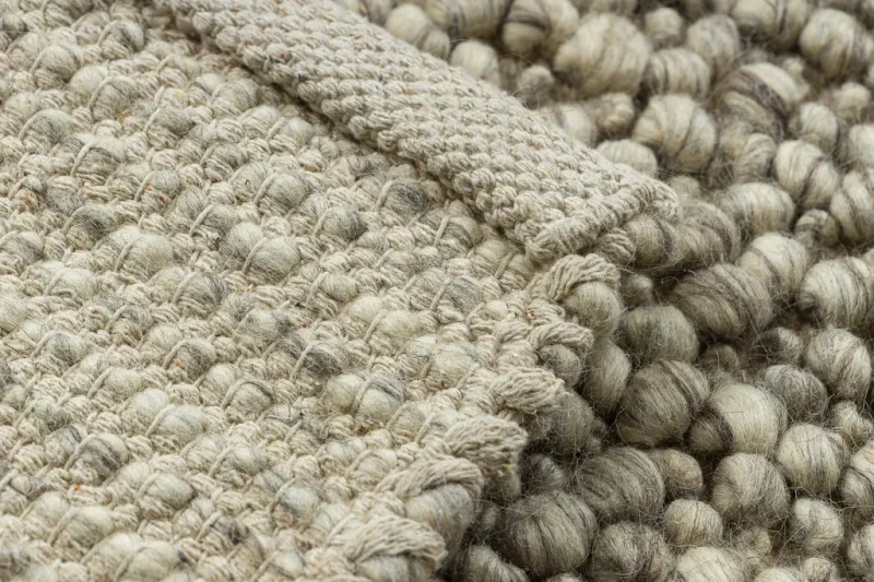 Dywan płaskotkany Tahar 99005G szaro-beżowy - spód