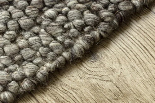 Dywan płaskotkany Tahar 99005 antracytowy -  brzeg