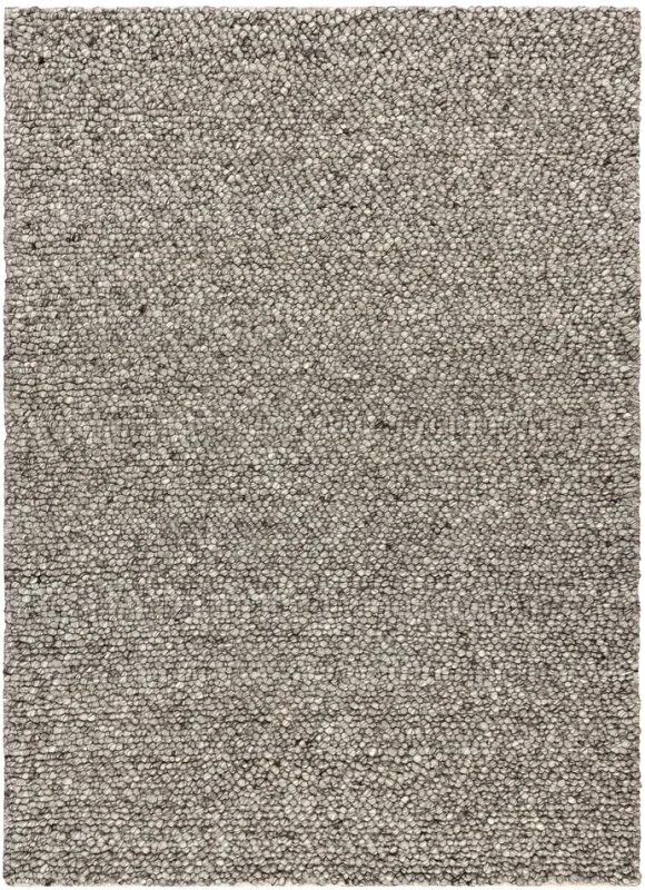 Dywan wełniany nowoczesny Tahar 99005 antracyt