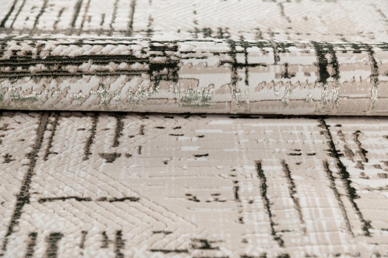 Dywan nowoczesny Parmo Ydd UE68A brown runo