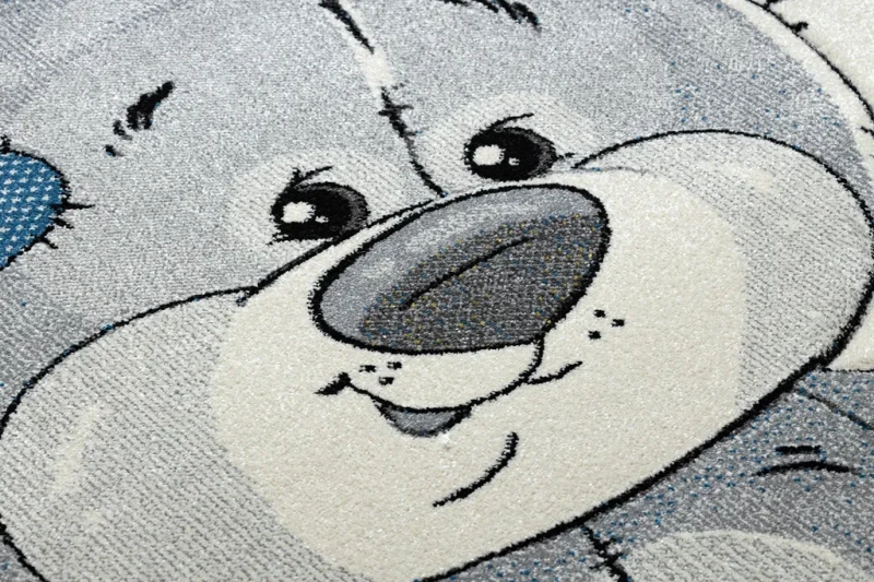 Dywan dla dzieci Petit Teddy Bear miś krem - wzór