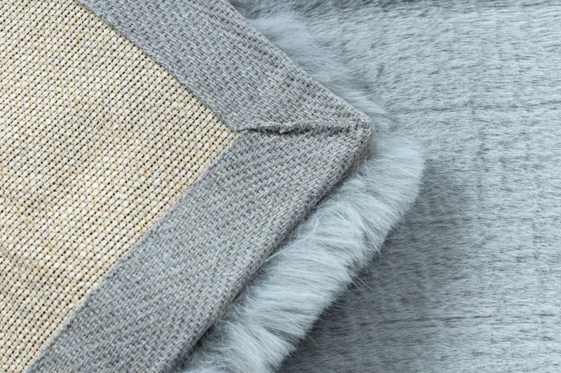 Dywan pluszowy Teddy New Dream 47 srebrny - spód