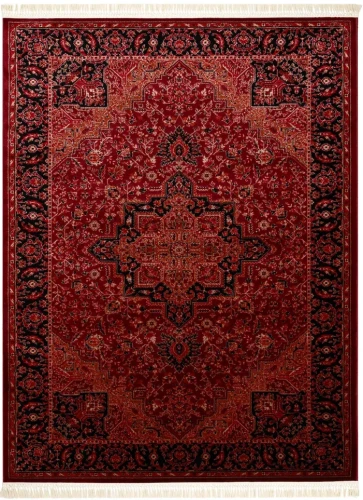 Dywan tradycyjny Orient Y307 bordowo-czarny