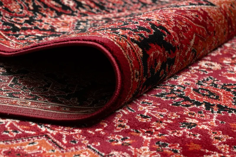 Dywan tradycyjny Orient Y307 bordowo-czarny - bok