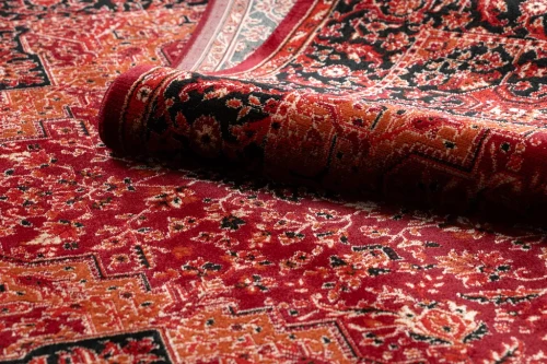 Dywan tradycyjny Orient Y307 bordowo-czarny - runo