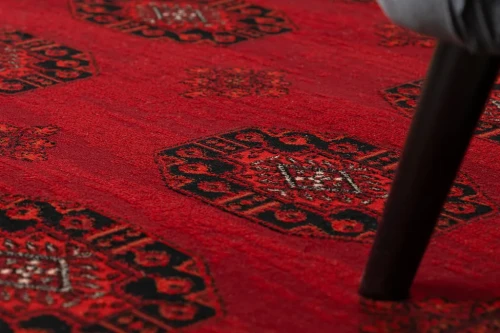 Dywan orientalny Orient 6871 bordowo-czarny - wzór