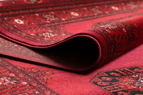 Dywan orientalny Orient 6871 bordowo-czarny - bok