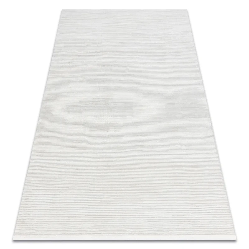 Dywan nowoczesny w pasy  Duke 51376 krem - rzut ukośny