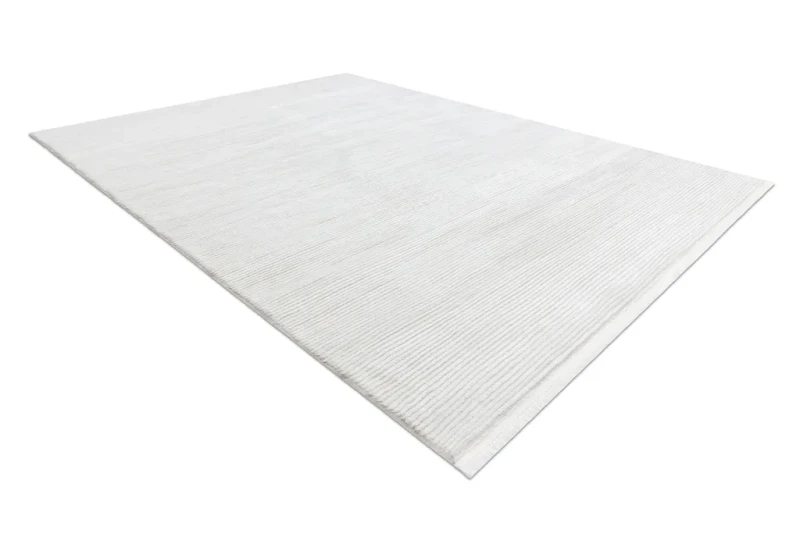 Dywan nowoczesny w pasy  Duke 51376 krem - rzut z boku