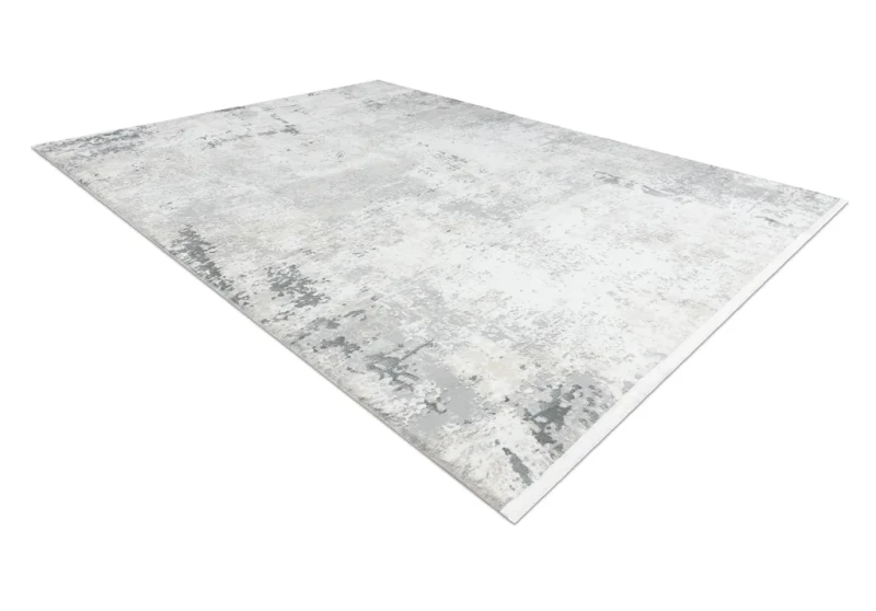 Dywan przecierany Duke 51378 kremowo-szary - rzut z boku