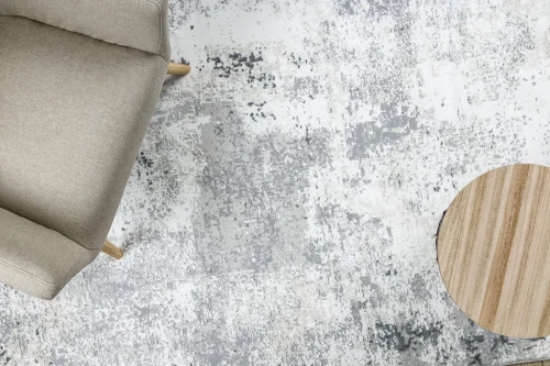 Dywan Duke 51378 kremowo-szary - widok z góry