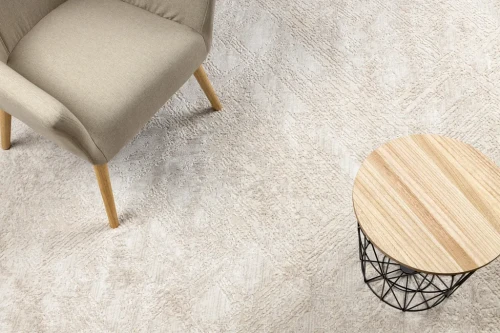 Dywan Duke 51541 krem - widok z góry