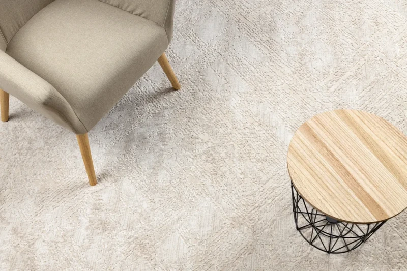 Dywan Duke 51541 krem - widok z góry